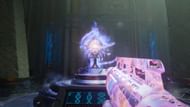 Interact with the Sentinel Artifact and choose whoever you want to help in Black Ops 6 Zombies Reckoning (Image via Activision || YouTube/@CodeNamePizza)